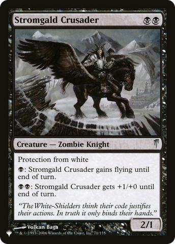 Stromgald Crusader [The List] - The Mythic Store | 24h Order Processing