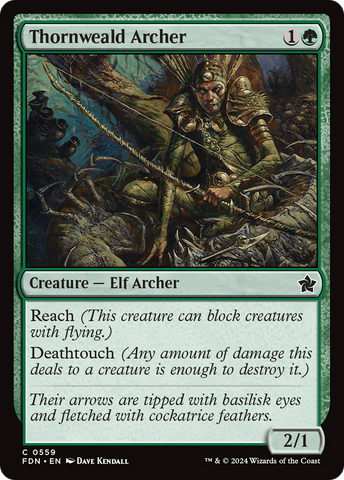Thornweald Archer [Foundations] - The Mythic Store | 24h Order Processing