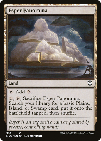 Esper Panorama [Streets of New Capenna Commander] - The Mythic Store | 24h Order Processing