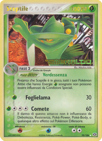 Sceptile (10/106) (Stamped) [EX: Emerald] - The Mythic Store | 24h Order Processing