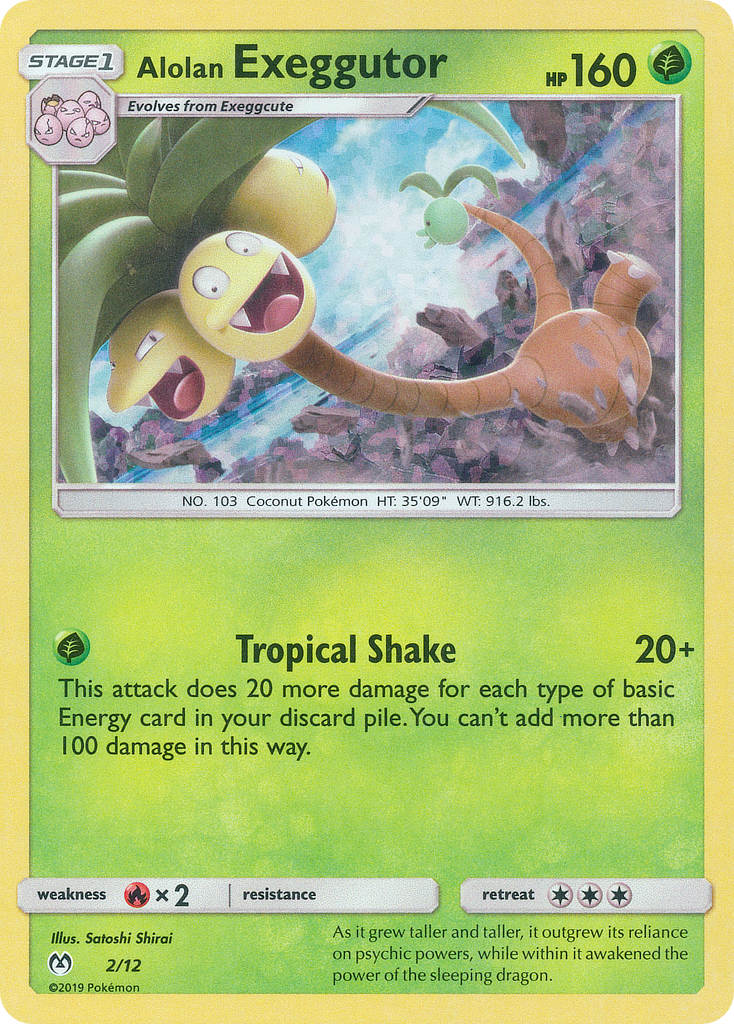 Alolan Exeggutor (2/12) [McDonald's Promos: 2019 Collection] - The Mythic Store | 24h Order Processing