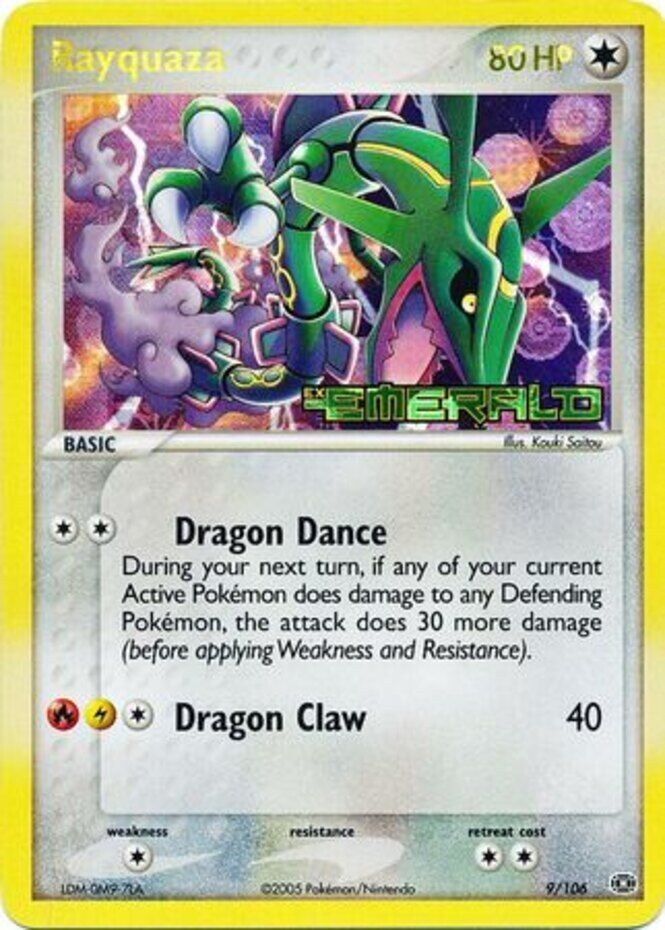 Rayquaza (9/106) (Stamped) [EX: Emerald] - The Mythic Store | 24h Order Processing