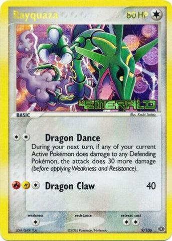 Rayquaza (9/106) (Stamped) [EX: Emerald] - The Mythic Store | 24h Order Processing