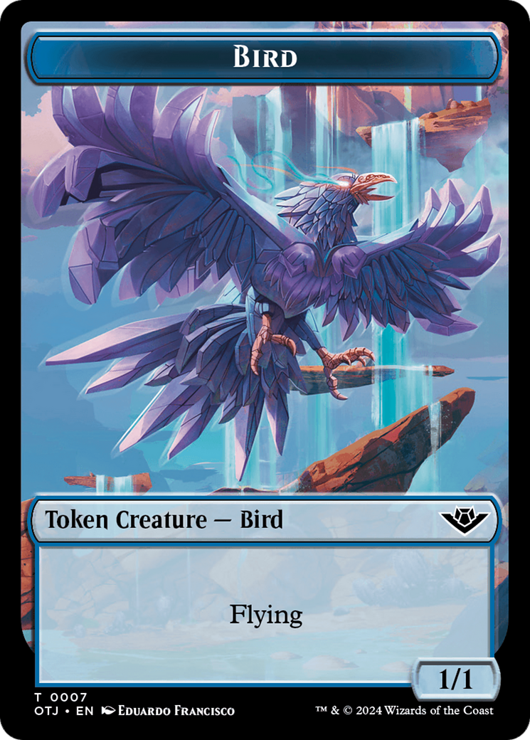 Bird // Plot Double-Sided Token [Outlaws of Thunder Junction Tokens] - The Mythic Store | 24h Order Processing