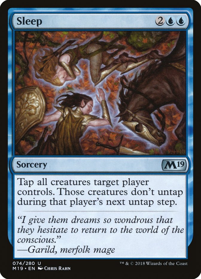 Sleep [Core Set 2019] - The Mythic Store | 24h Order Processing