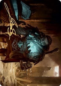Vault Robber Art Card (Gold-Stamped Signature) [Kaldheim Art Series] - The Mythic Store | 24h Order Processing