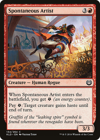 Spontaneous Artist [Kaladesh] - The Mythic Store | 24h Order Processing