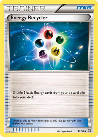 Energy Recycler (72/98) [XY: Ancient Origins] - The Mythic Store | 24h Order Processing