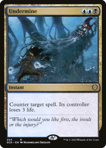 Undermine [Starter Commander Decks] - The Mythic Store | 24h Order Processing