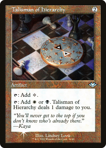 Talisman of Hierarchy (Retro) [Modern Horizons] - The Mythic Store | 24h Order Processing
