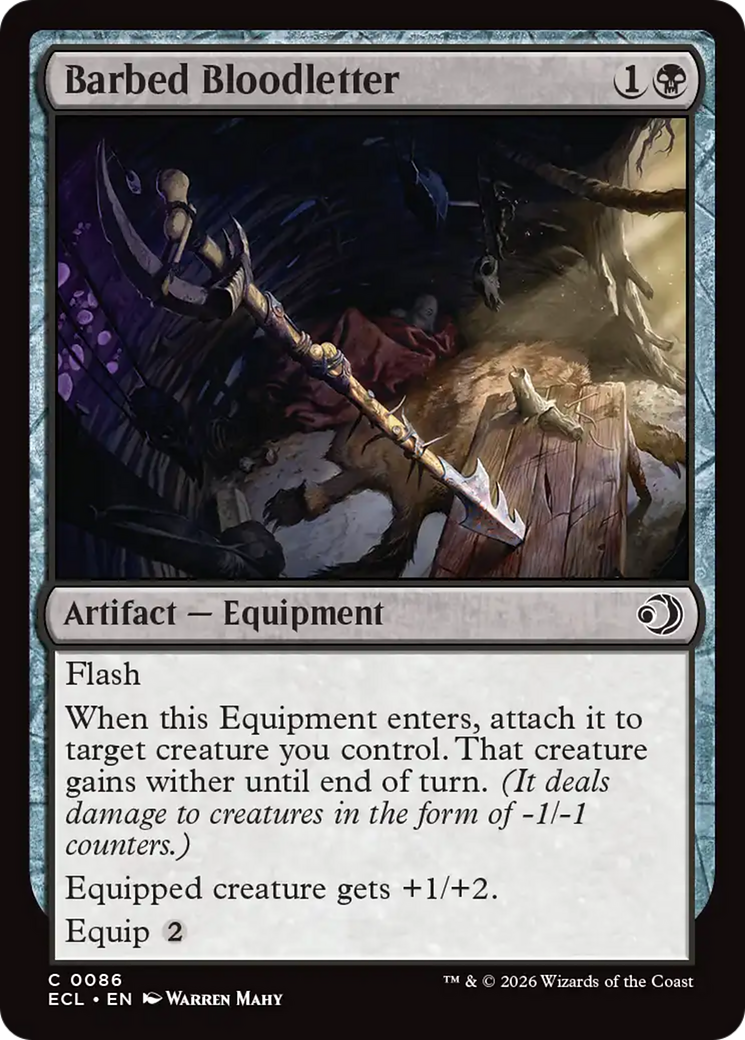 Barbed Bloodletter [Lorwyn Eclipsed] - The Mythic Store | 24h Order Processing