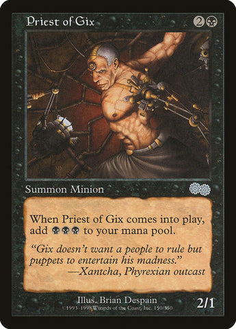 Priest of Gix [Urza's Saga] - The Mythic Store | 24h Order Processing