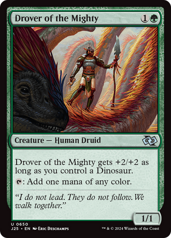 Drover of the Mighty [Foundations Jumpstart] - The Mythic Store | 24h Order Processing