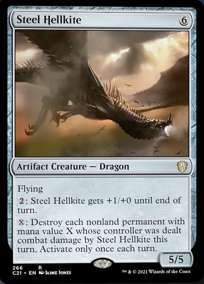 Steel Hellkite [Commander 2021] - The Mythic Store | 24h Order Processing