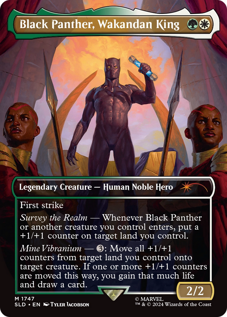 Black Panther, Wakandan King [Secret Lair Drop Series] - The Mythic Store | 24h Order Processing