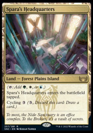 Spara's Headquarters (Promo Pack) [Streets of New Capenna Promos] - The Mythic Store | 24h Order Processing