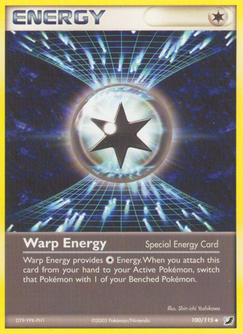Warp Energy (100/115) [EX: Unseen Forces] - The Mythic Store | 24h Order Processing