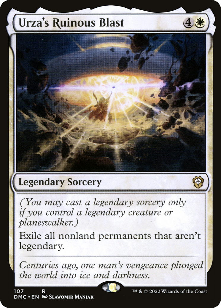 Urza's Ruinous Blast [Dominaria United Commander] - The Mythic Store | 24h Order Processing