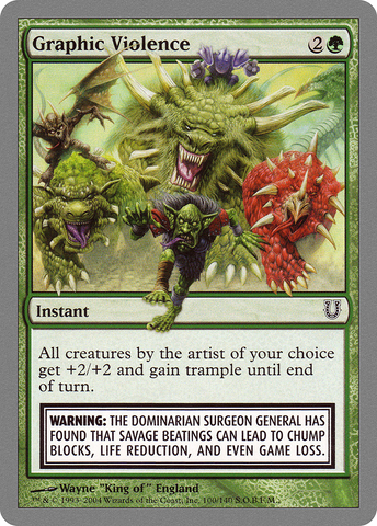 Graphic Violence [Unhinged] - The Mythic Store | 24h Order Processing