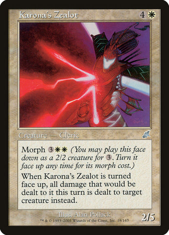 Karona's Zealot [Scourge] - The Mythic Store | 24h Order Processing