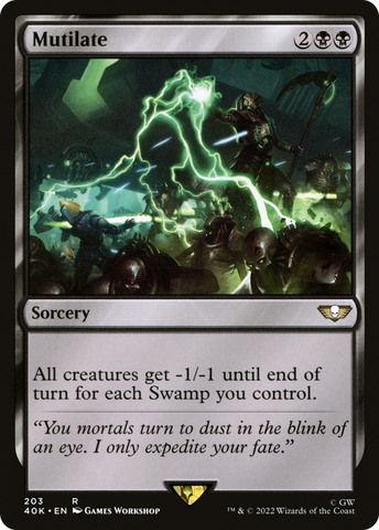 Mutilate [Warhammer 40,000] - The Mythic Store | 24h Order Processing