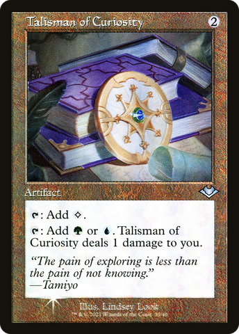 Talisman of Curiosity (Retro) [Modern Horizons] - The Mythic Store | 24h Order Processing