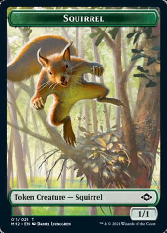 Squirrel // Thopter Double-Sided Token [Modern Horizons 2 Tokens] - The Mythic Store | 24h Order Processing