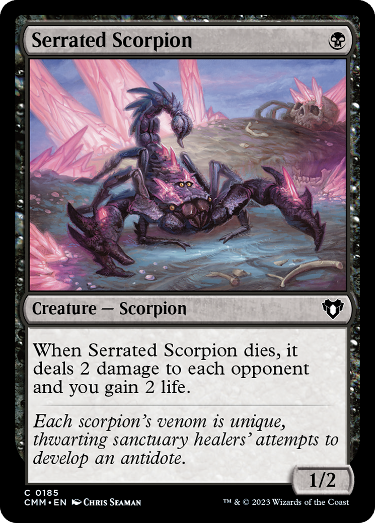 Serrated Scorpion [Commander Masters] - The Mythic Store | 24h Order Processing