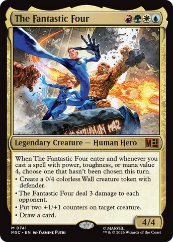 The Fantastic Four [Marvel Super Heroes Commander] - The Mythic Store | 24h Order Processing