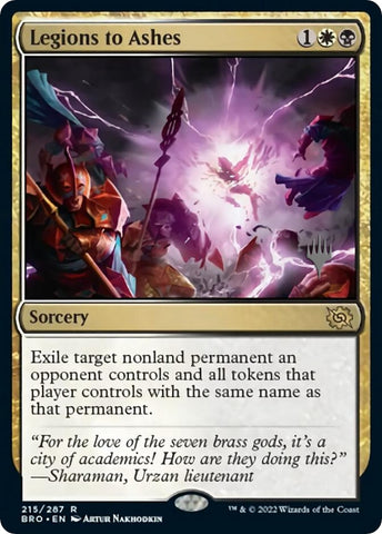 Legions to Ashes (Promo Pack) [The Brothers' War Promos] - The Mythic Store | 24h Order Processing