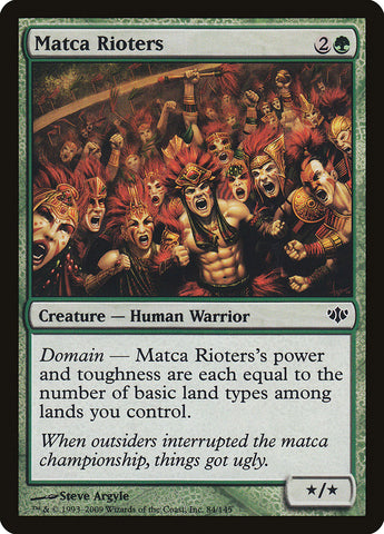 Matca Rioters [Conflux] - The Mythic Store | 24h Order Processing
