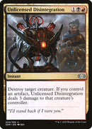 Unlicensed Disintegration [Double Masters] - The Mythic Store | 24h Order Processing
