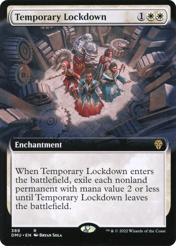 Temporary Lockdown (Extended Art) [Dominaria United] - The Mythic Store | 24h Order Processing