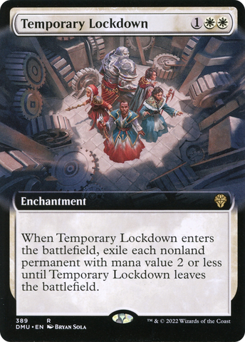 Temporary Lockdown (Extended Art) [Dominaria United] - The Mythic Store | 24h Order Processing