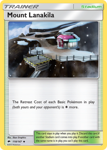 Mount Lanakila (118/147) [Sun & Moon: Burning Shadows] - The Mythic Store | 24h Order Processing