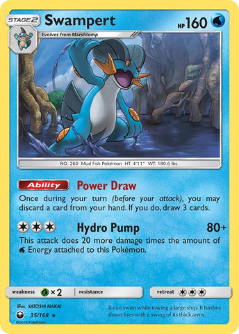 Swampert (35/168) (Theme Deck Exclusive) [Sun & Moon: Celestial Storm] - The Mythic Store | 24h Order Processing