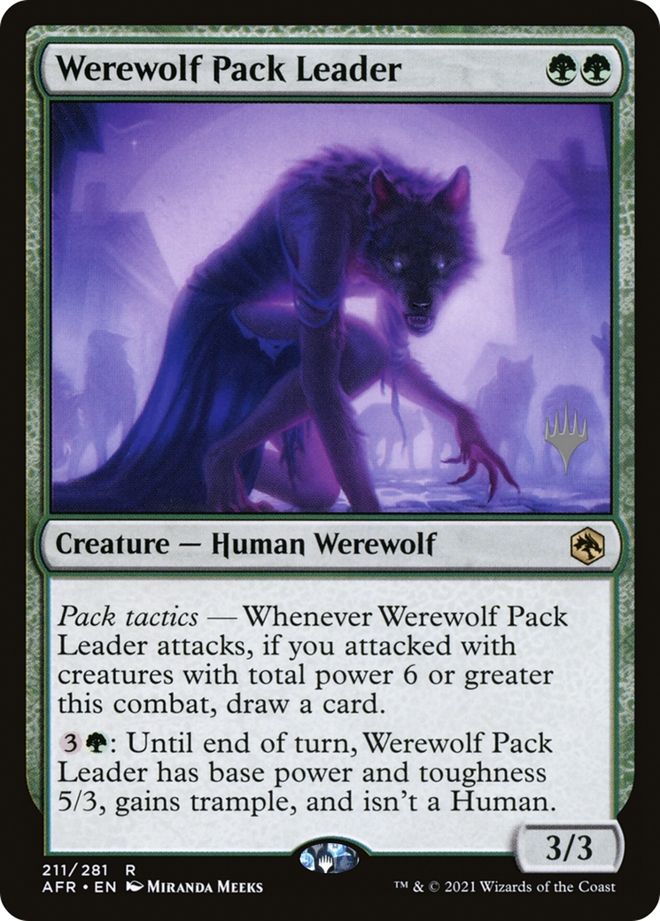 Werewolf Pack Leader (Promo Pack) [Dungeons & Dragons: Adventures in the Forgotten Realms Promos] - The Mythic Store | 24h Order Processing