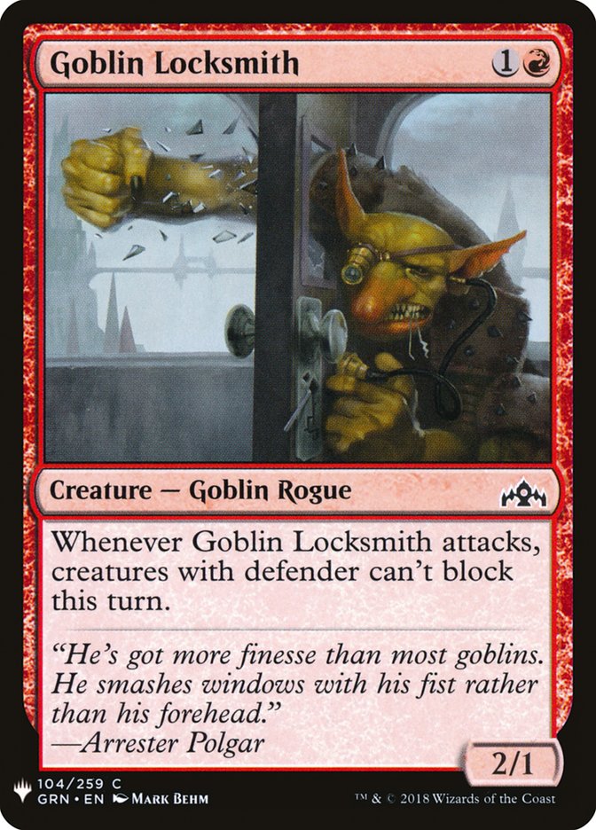 Goblin Locksmith [Mystery Booster] - The Mythic Store | 24h Order Processing