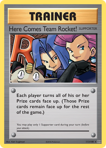 Here Comes Team Rocket! (113/108) [XY: Evolutions] - The Mythic Store | 24h Order Processing