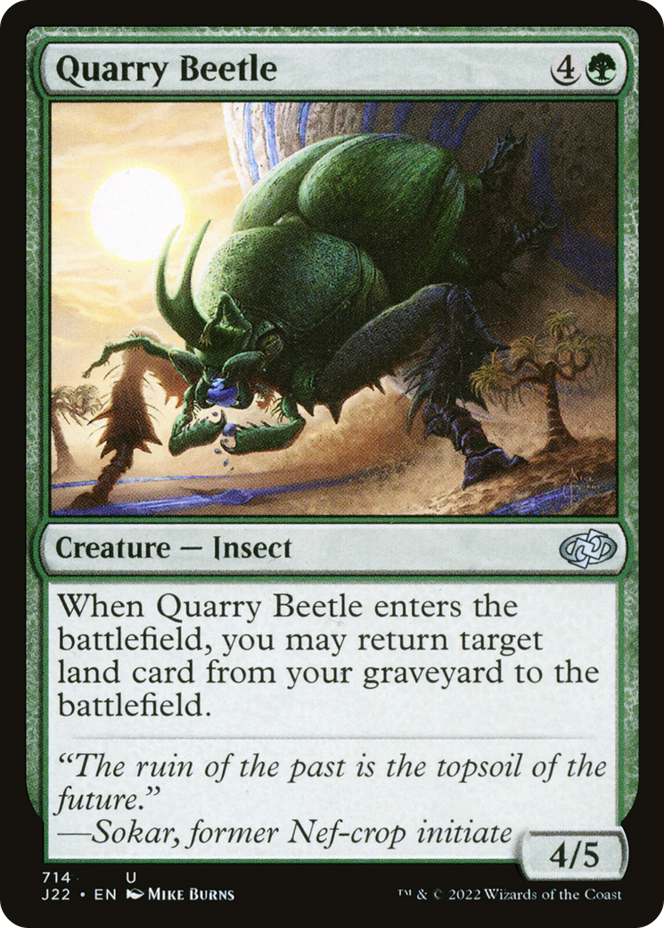 Quarry Beetle [Jumpstart 2022] - The Mythic Store | 24h Order Processing