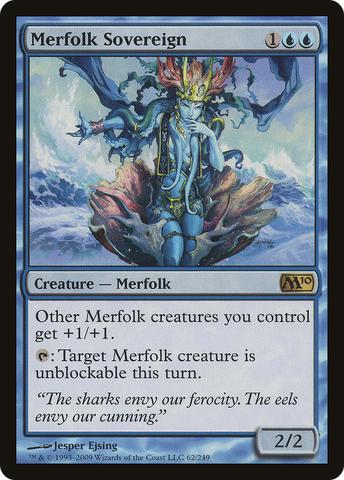 Merfolk Sovereign [Magic 2010] - The Mythic Store | 24h Order Processing