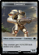 Goblin // Construct Double-Sided Token [Dominaria Remastered Tokens] - The Mythic Store | 24h Order Processing