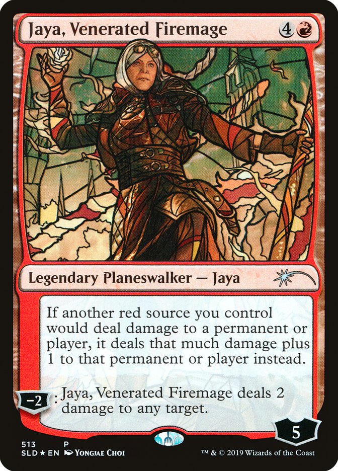 Jaya, Venerated Firemage (Stained Glass) [Secret Lair Drop Promos] - The Mythic Store | 24h Order Processing