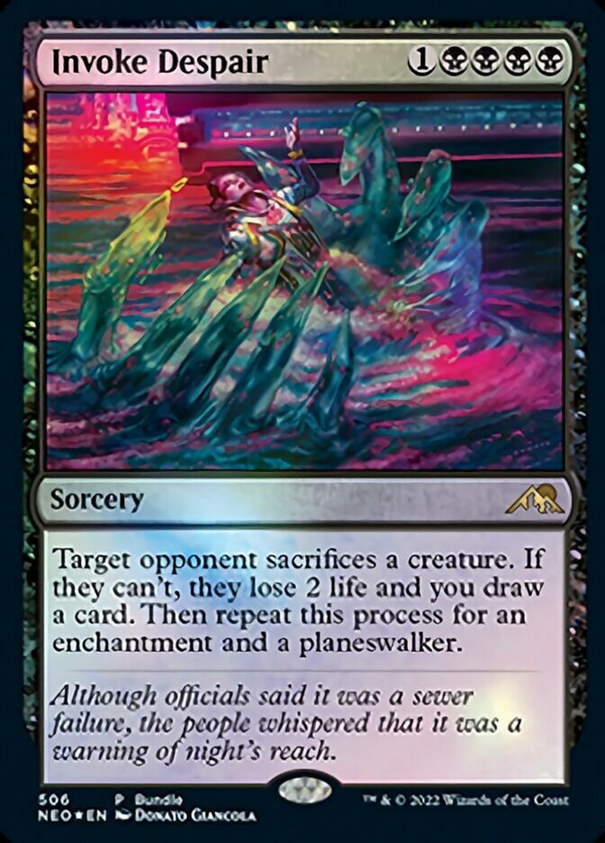 Invoke Despair (Bundle) [Kamigawa: Neon Dynasty] - The Mythic Store | 24h Order Processing