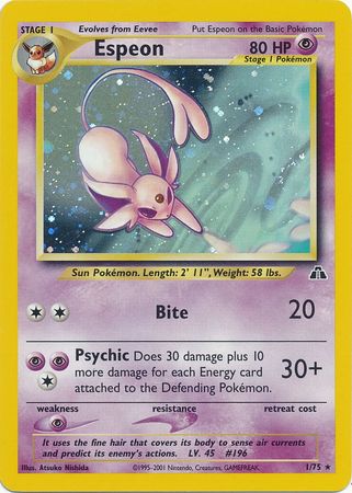 Espeon (1/75) [Neo Discovery Unlimited] - The Mythic Store | 24h Order Processing