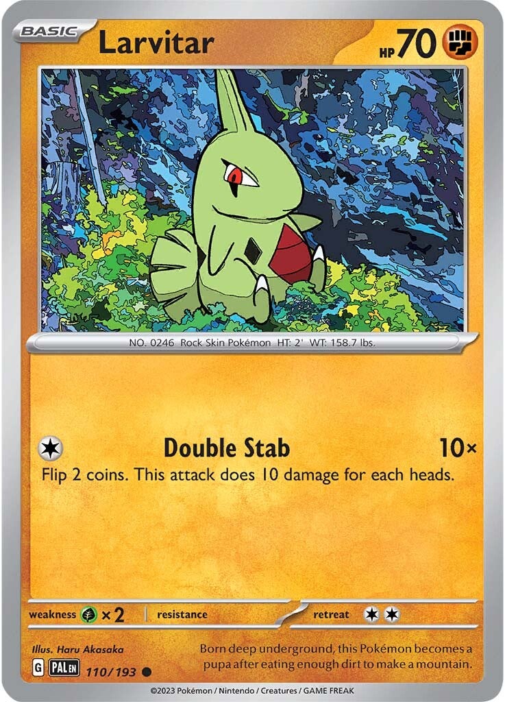 Larvitar (110/193) [Scarlet & Violet: Paldea Evolved] - The Mythic Store | 24h Order Processing