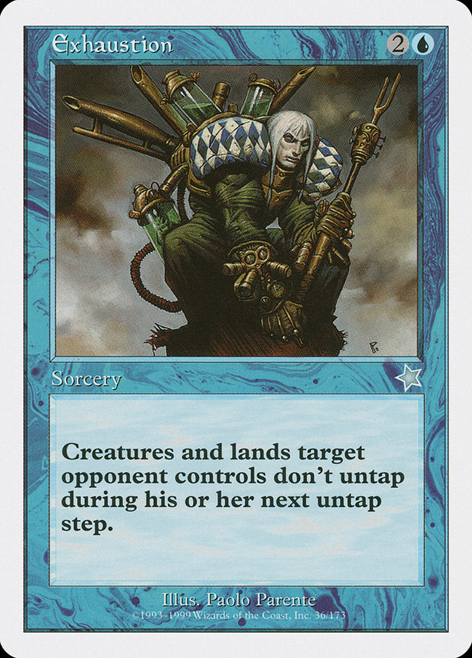 Exhaustion [Starter 1999] - The Mythic Store | 24h Order Processing
