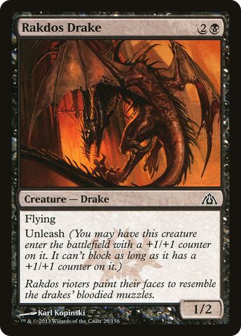 Rakdos Drake [Dragon's Maze] - The Mythic Store | 24h Order Processing