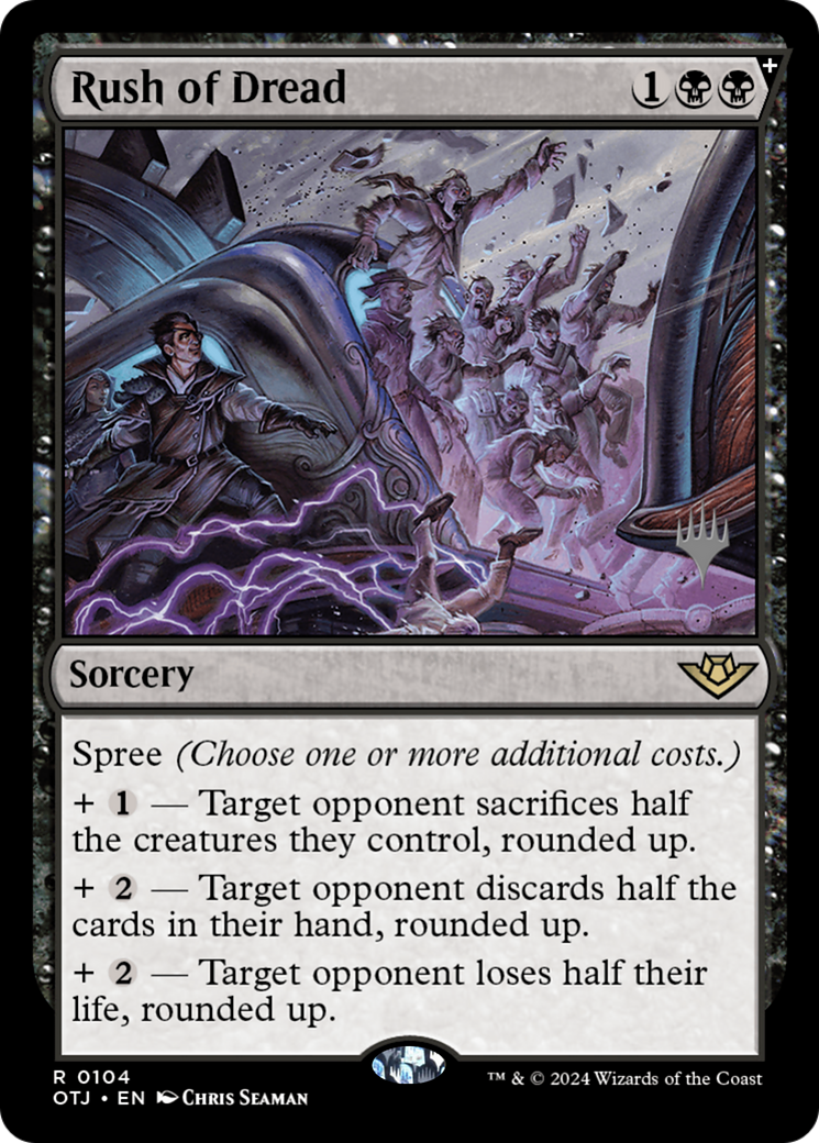 Rush of Dread (Promo Pack) [Outlaws of Thunder Junction Promos] - The Mythic Store | 24h Order Processing