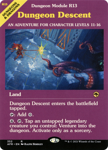 Dungeon Descent (Dungeon Module) [Dungeons & Dragons: Adventures in the Forgotten Realms] - The Mythic Store | 24h Order Processing